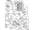 Samsung RS275ACBP/XAA-00 refrigerator diagram
