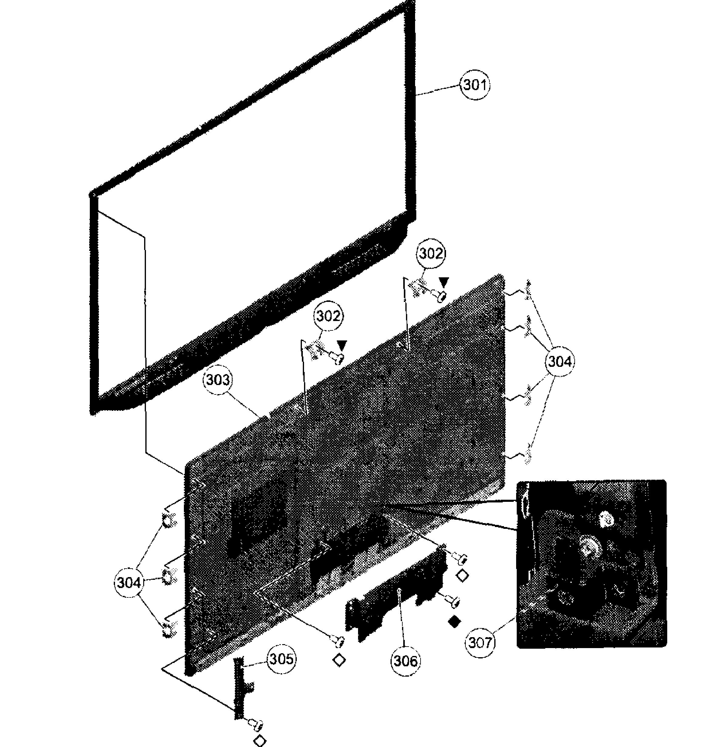 Front cabinet