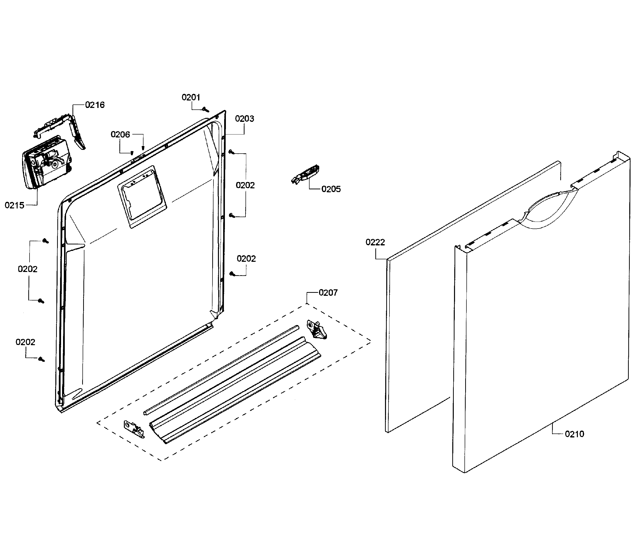 Door assy