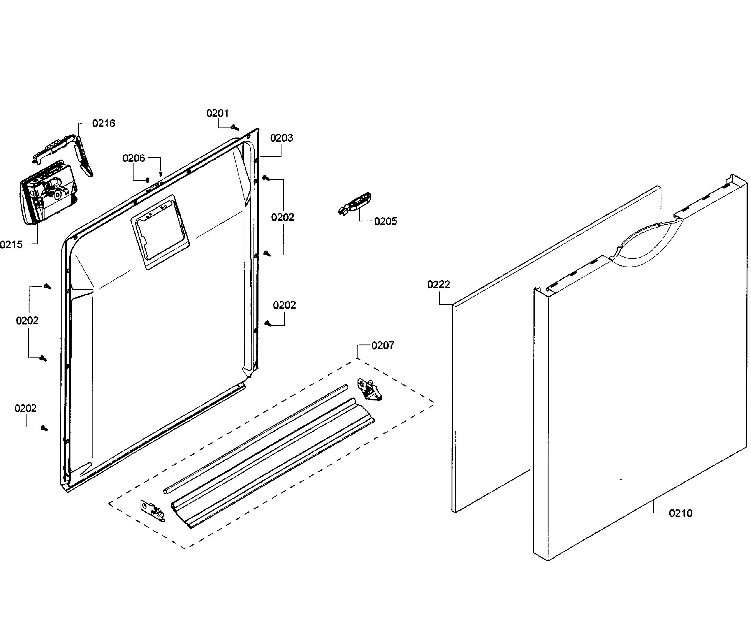 Door assy