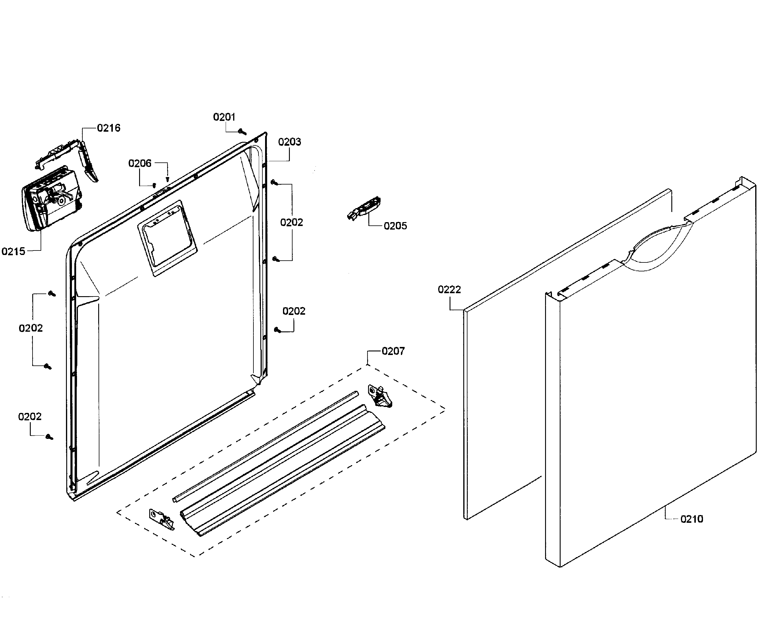 Door assy