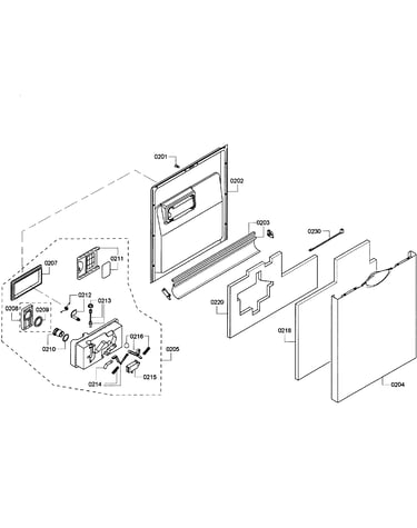 Door assy