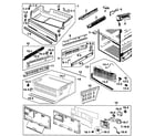 Samsung RF263BEAESR/AA-00 freezer / icemaker diagram