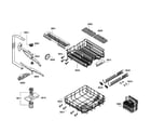 Bosch SGE63E15UC/50 baskets diagram