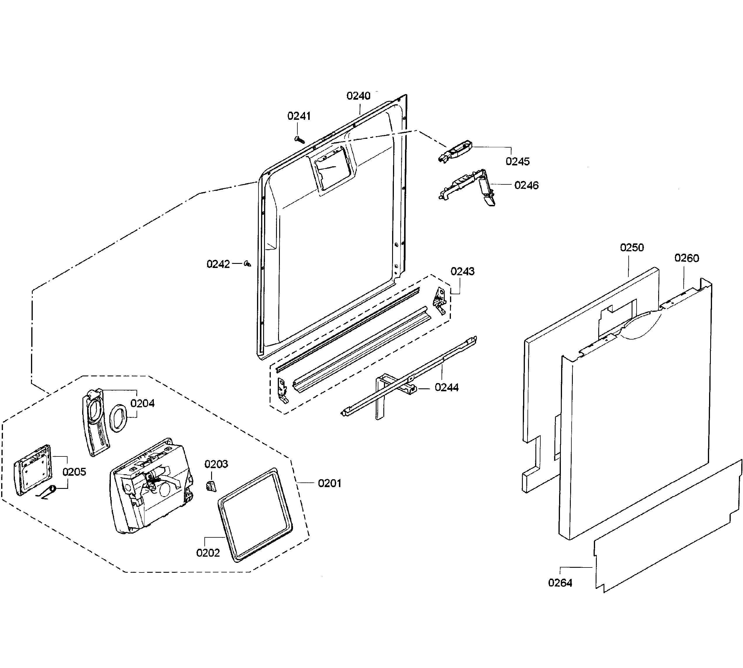 Door assy