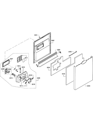 Door assy