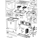 Samsung SKR2D13PW/XAA-00 refrigerator diagram