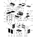 Kenmore 14823683310 gas grill diagram