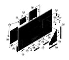 Sony XBR-55HX950 pcb's layout diagram