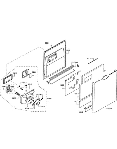 Door assy