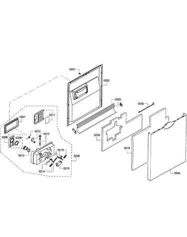 Door assy