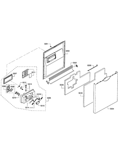 Door assy