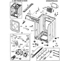 Samsung WF405ATPASU/AA-00 cabinet diagram