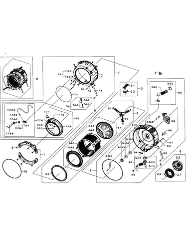 Tub assy