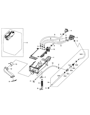 Drawer housing