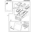 Samsung WF405ATPAWR/AA-00 drawer assy diagram