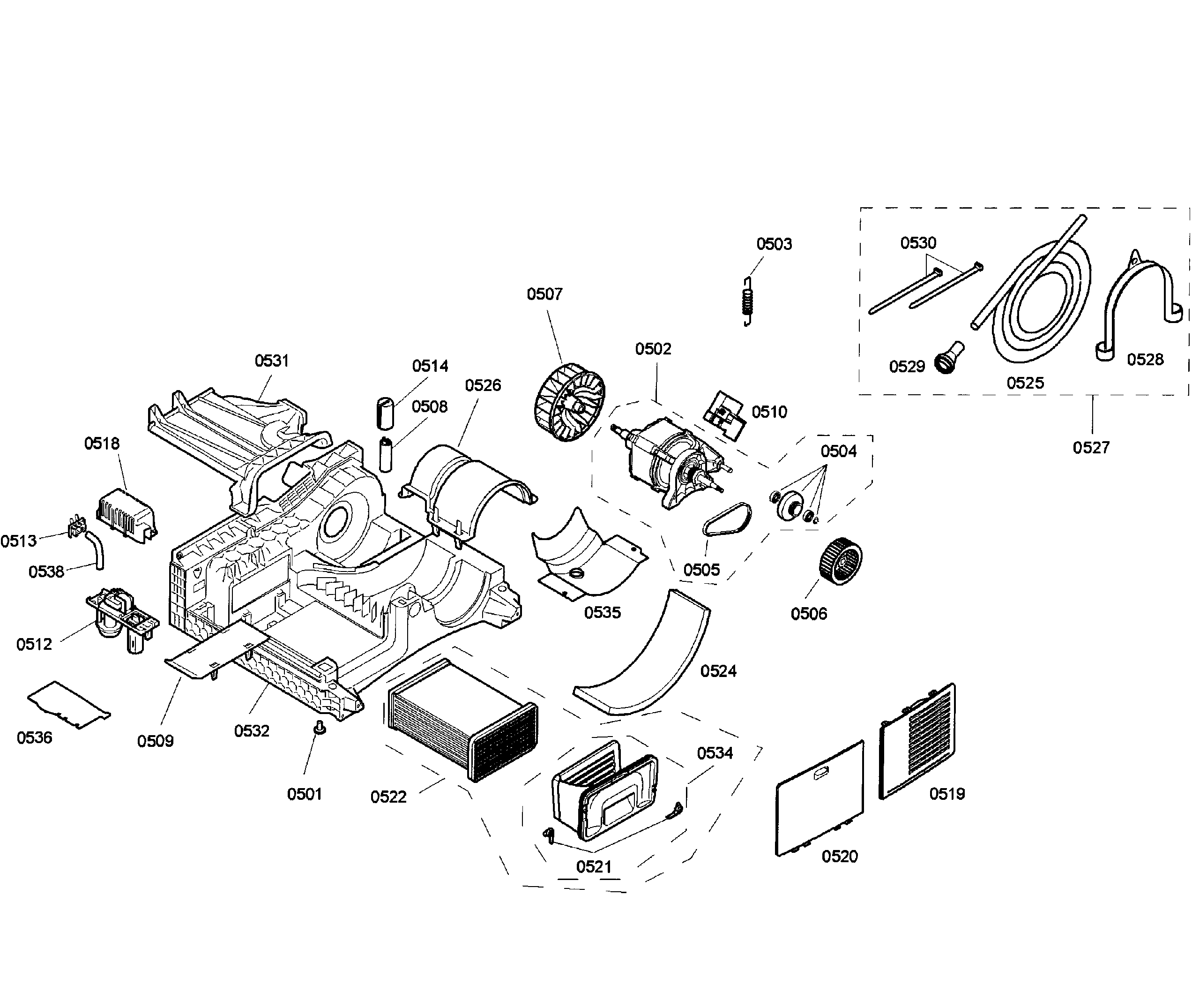 Motor assy