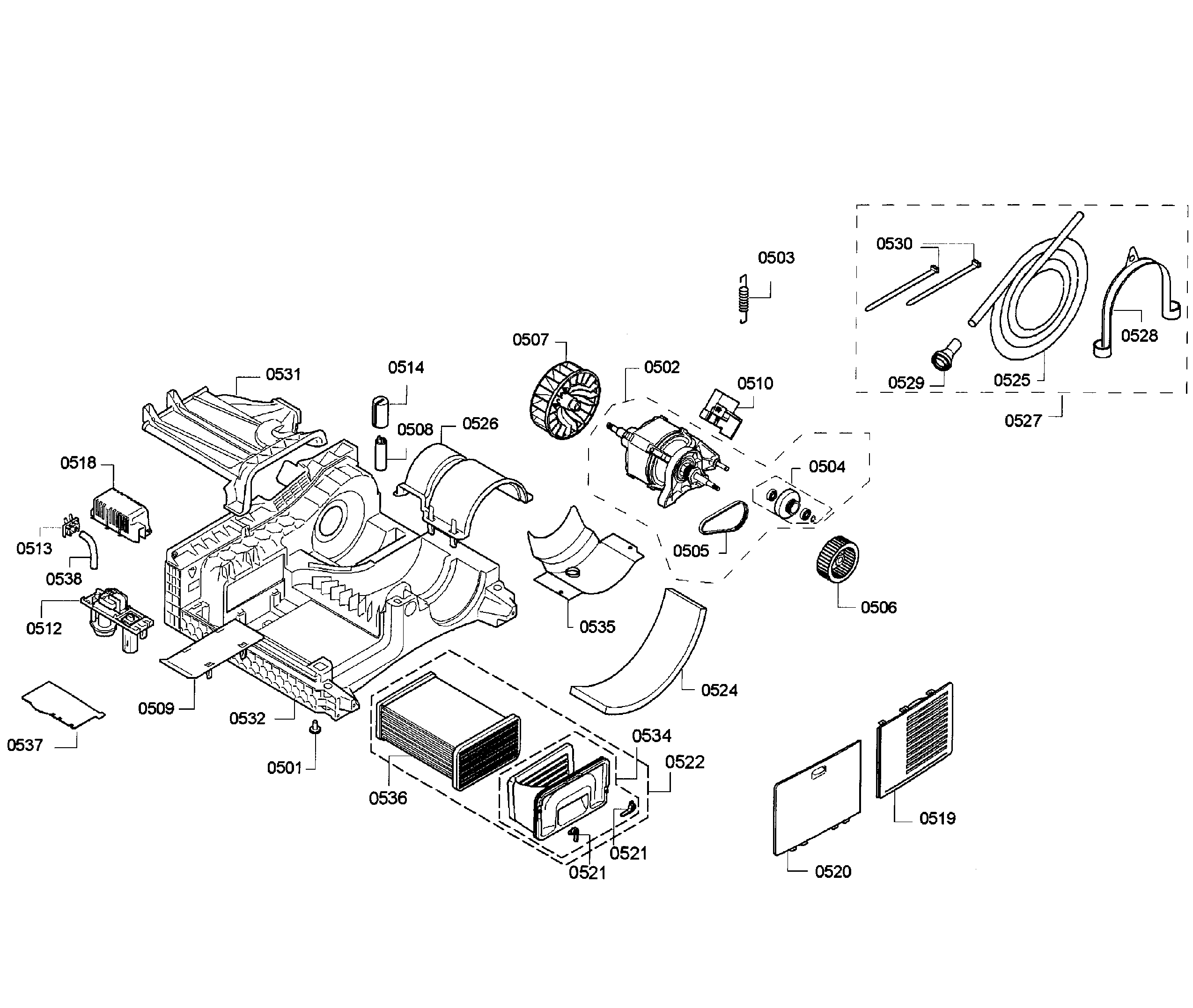 Motor assy