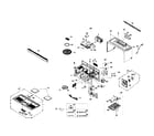 Samsung SMH1622W/XAA-01 main assy diagram