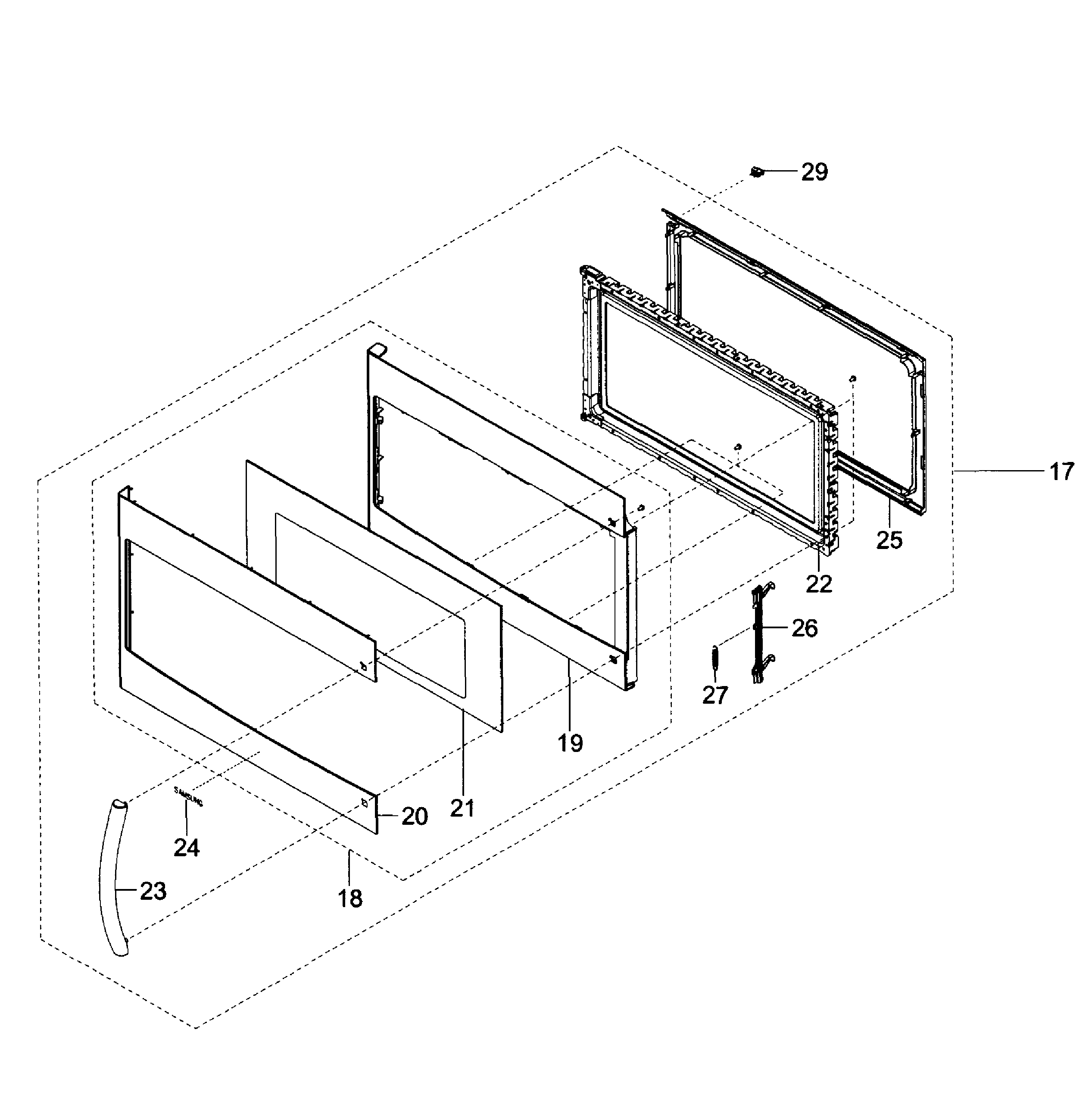 Door assy