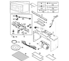 Samsung SMH7187STG/XAA-00 cabinet 1 diagram