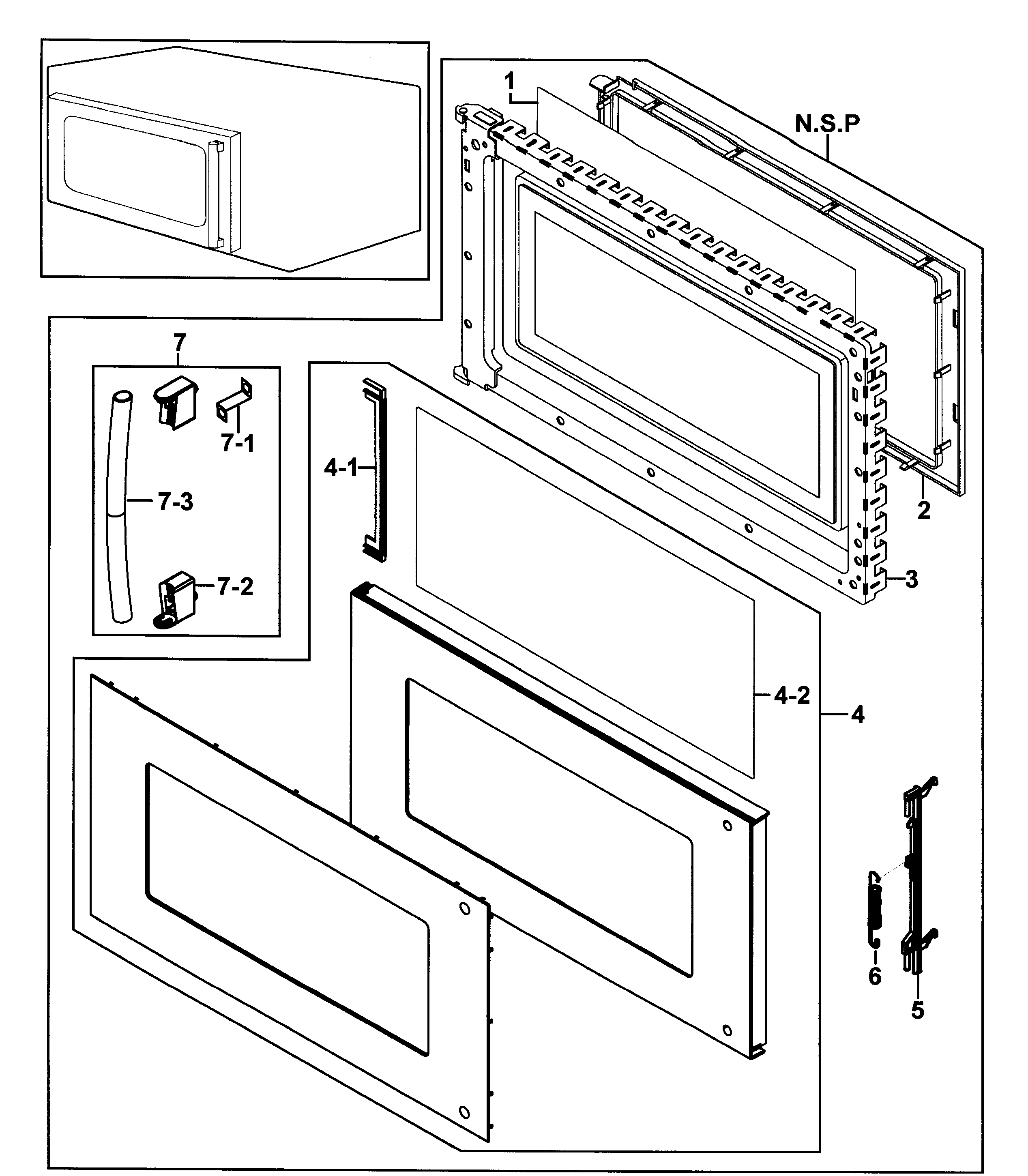 Door assy