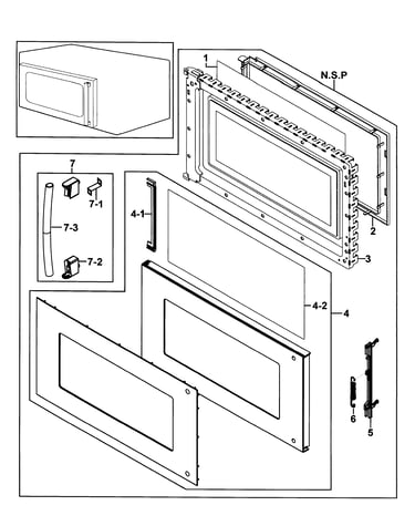 Door assy
