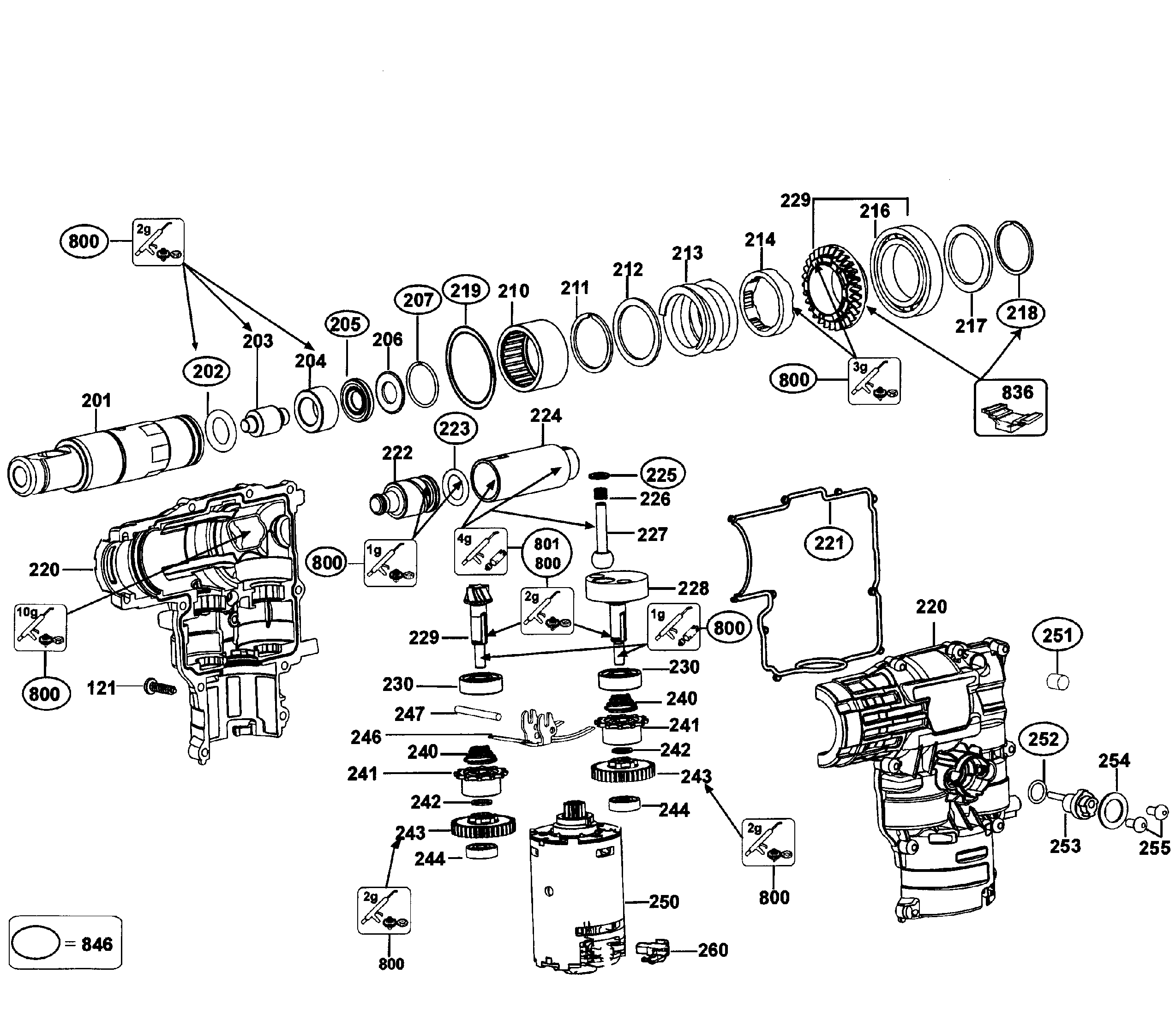Motor assy