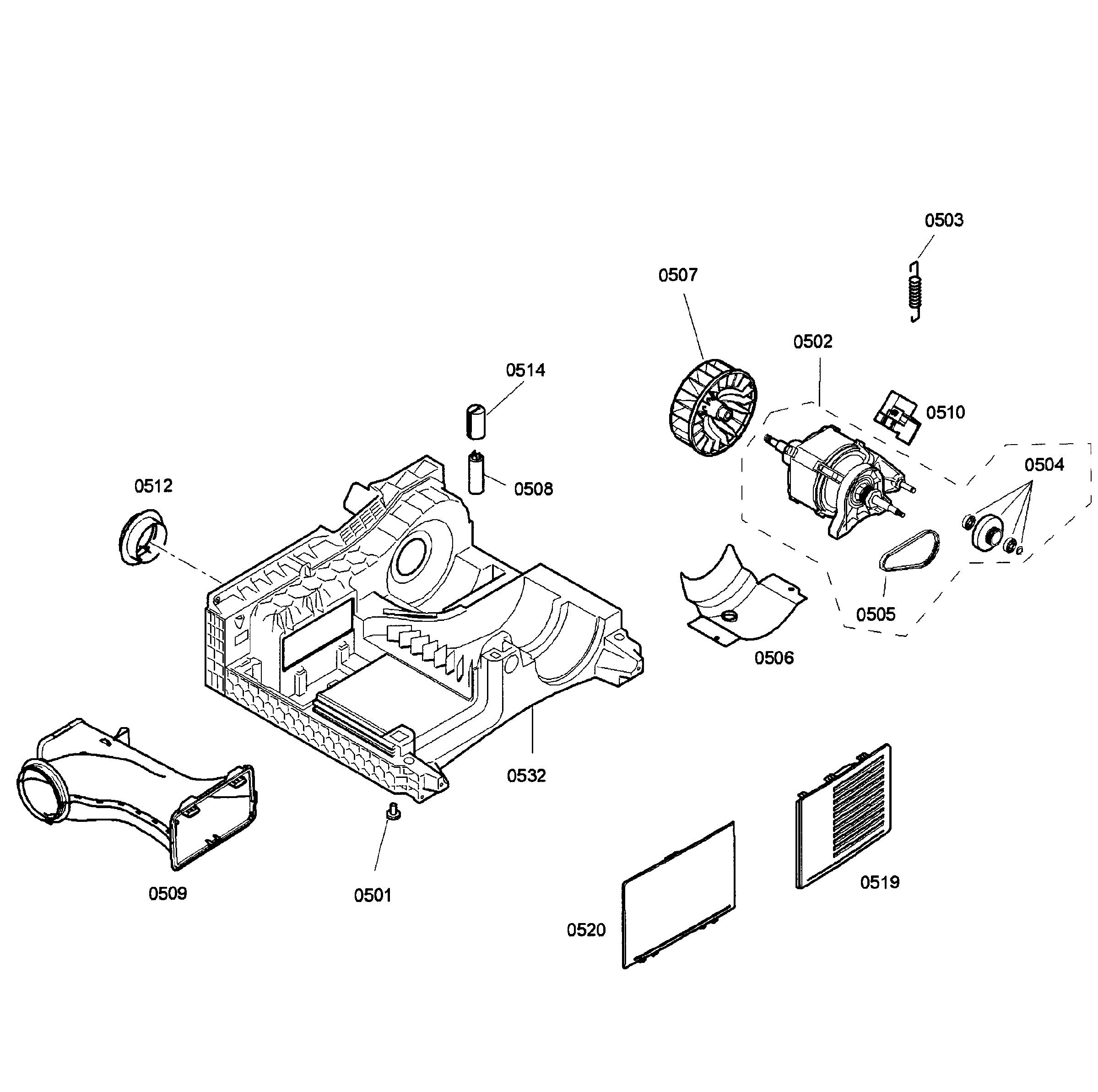 Motor assy