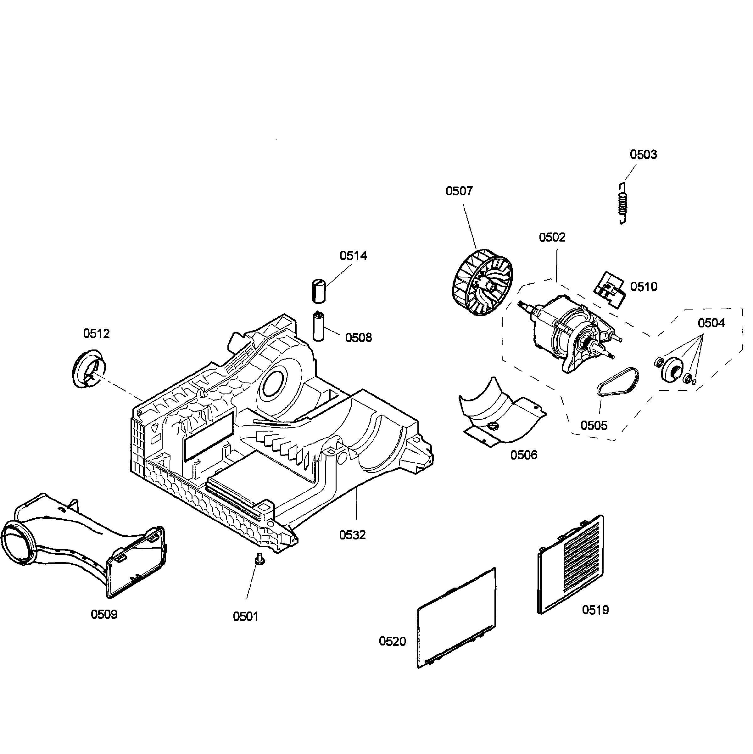 MOTOR ASSY