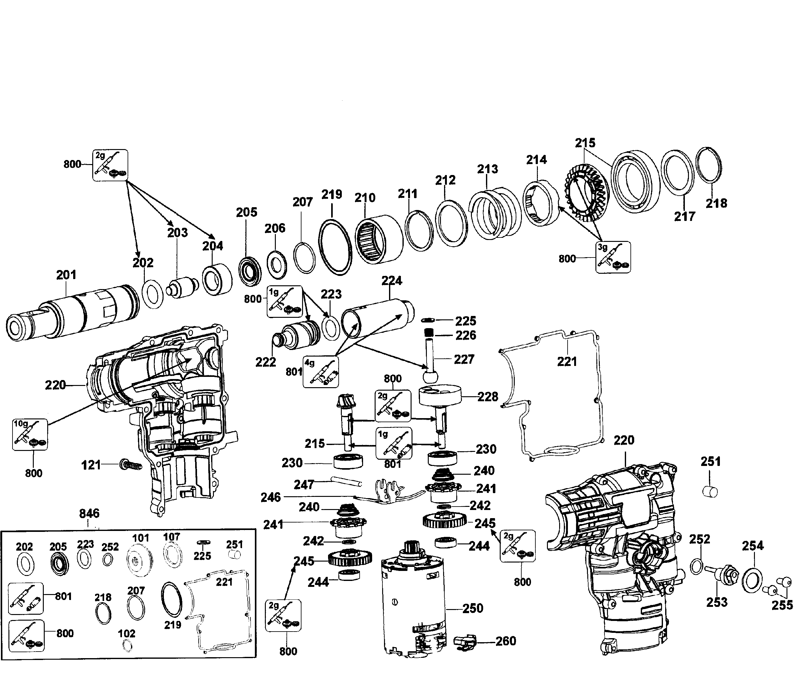 Motor assy