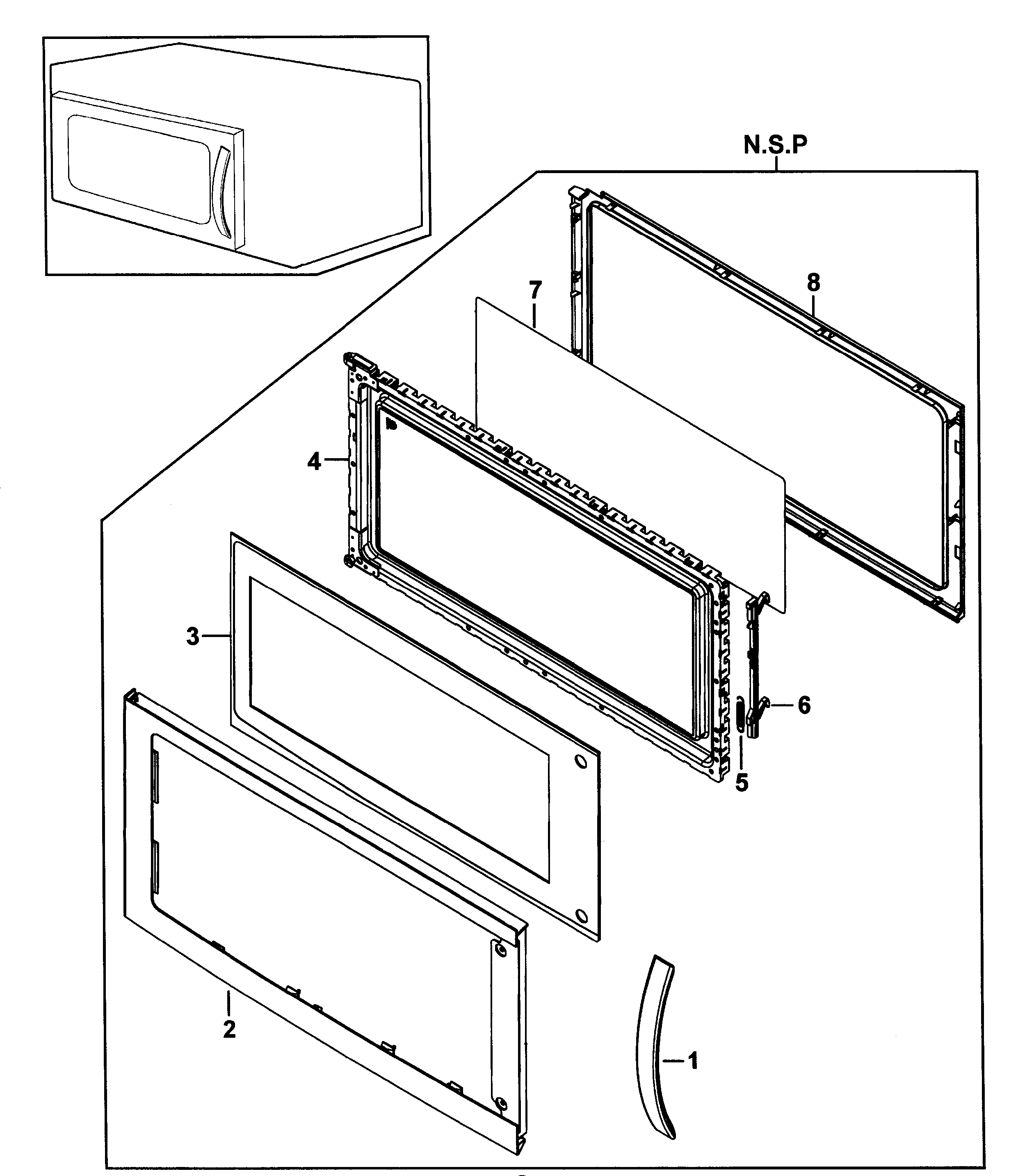 Door assy