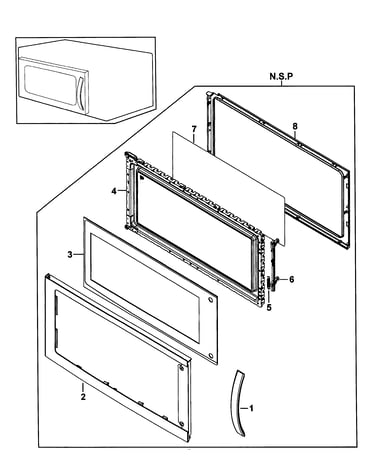Door assy
