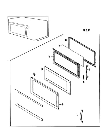 Door assy
