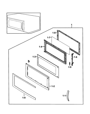 Door assy