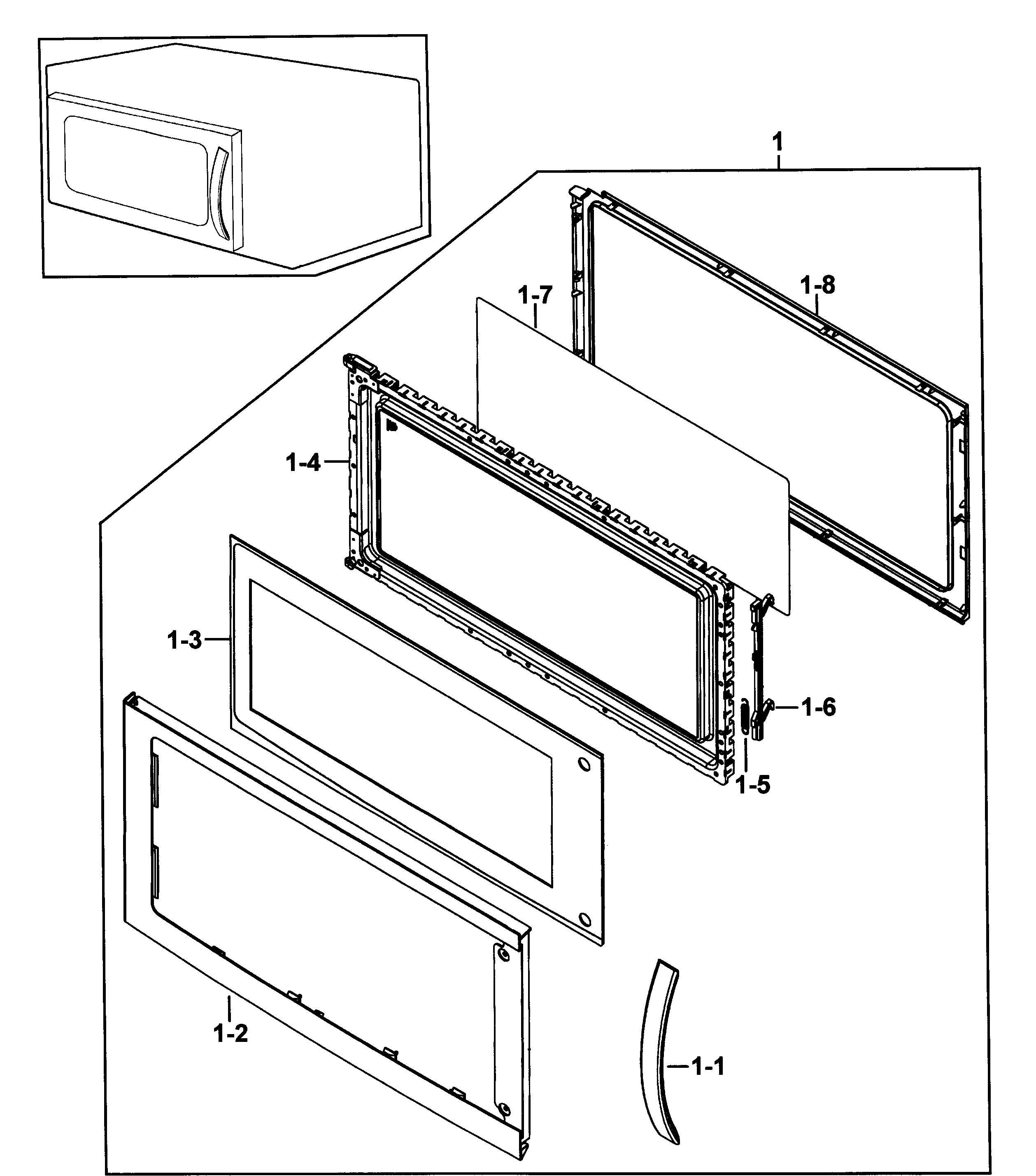 Door assy