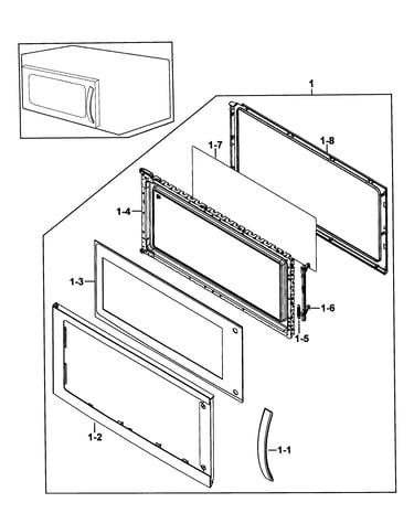 Door assy