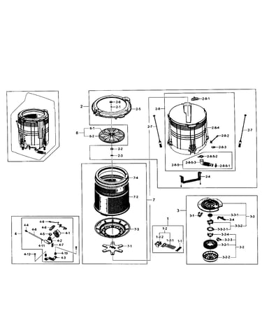 Tub assy