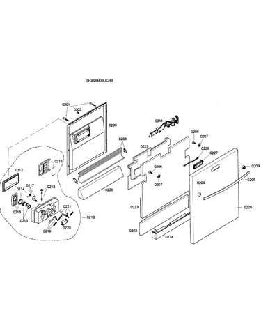 Door assy