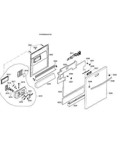 Door assy