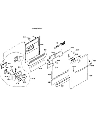 Door assy