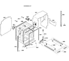 Bosch SHX98M09UC/57 cabinet diagram