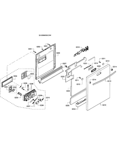 Door assy
