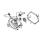 Generac GP7500E-5943-0 crankcase cover diagram