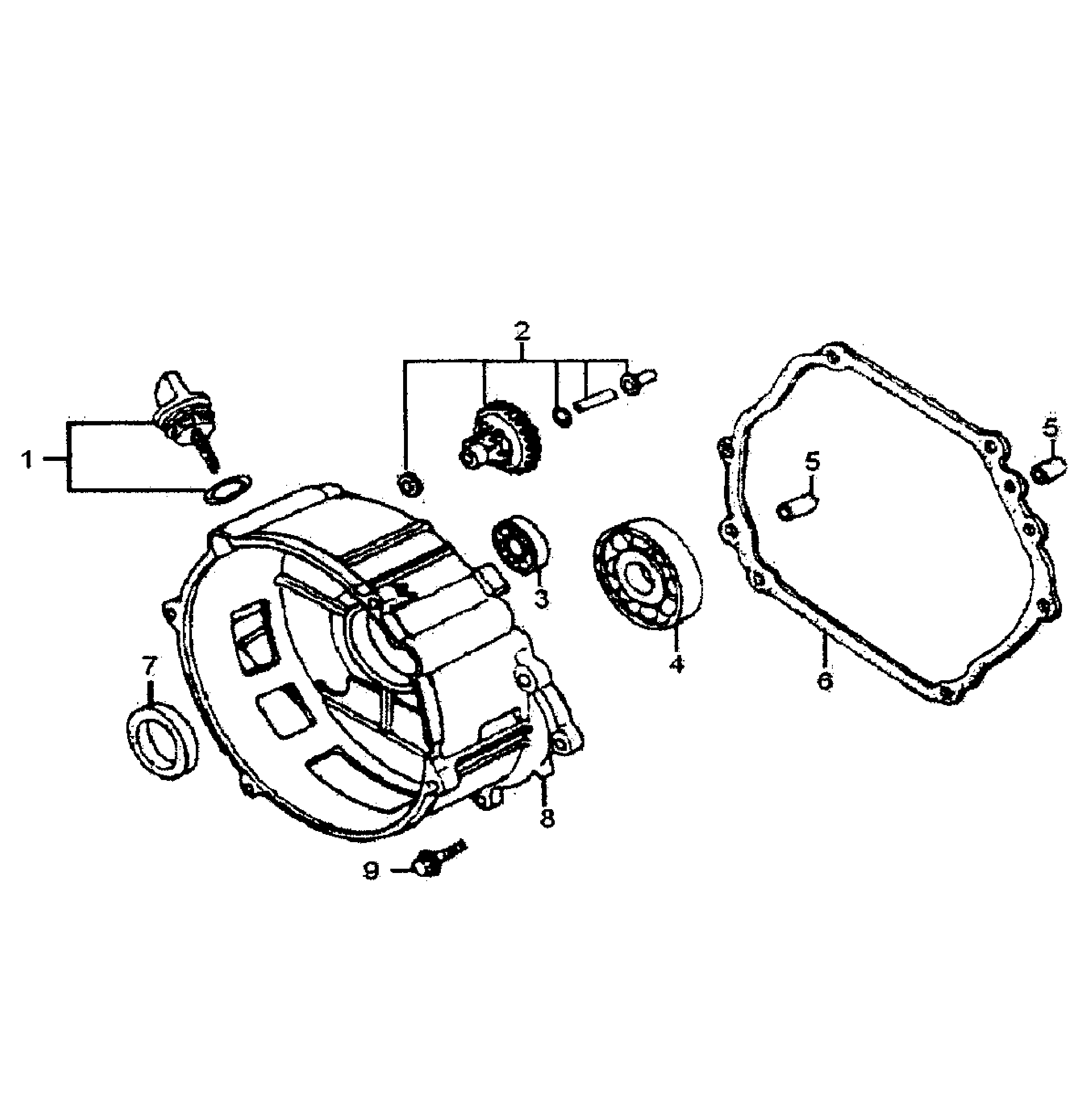 Crankcase cover