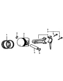 Piston/rod assy