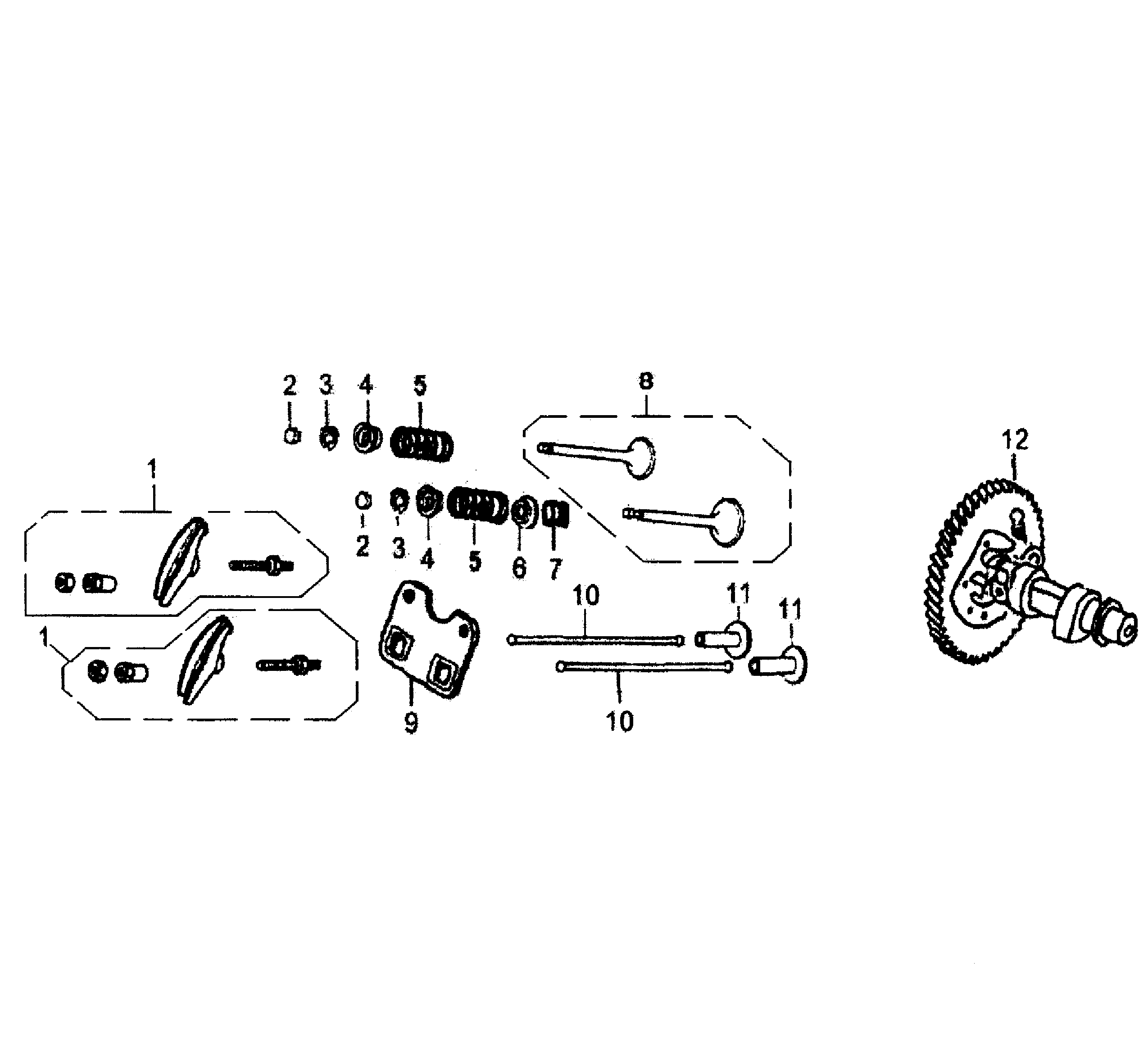 Rocker/camshaft