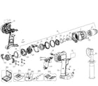 DeWalt DCD950KX TYPE1 drill hammer diagram