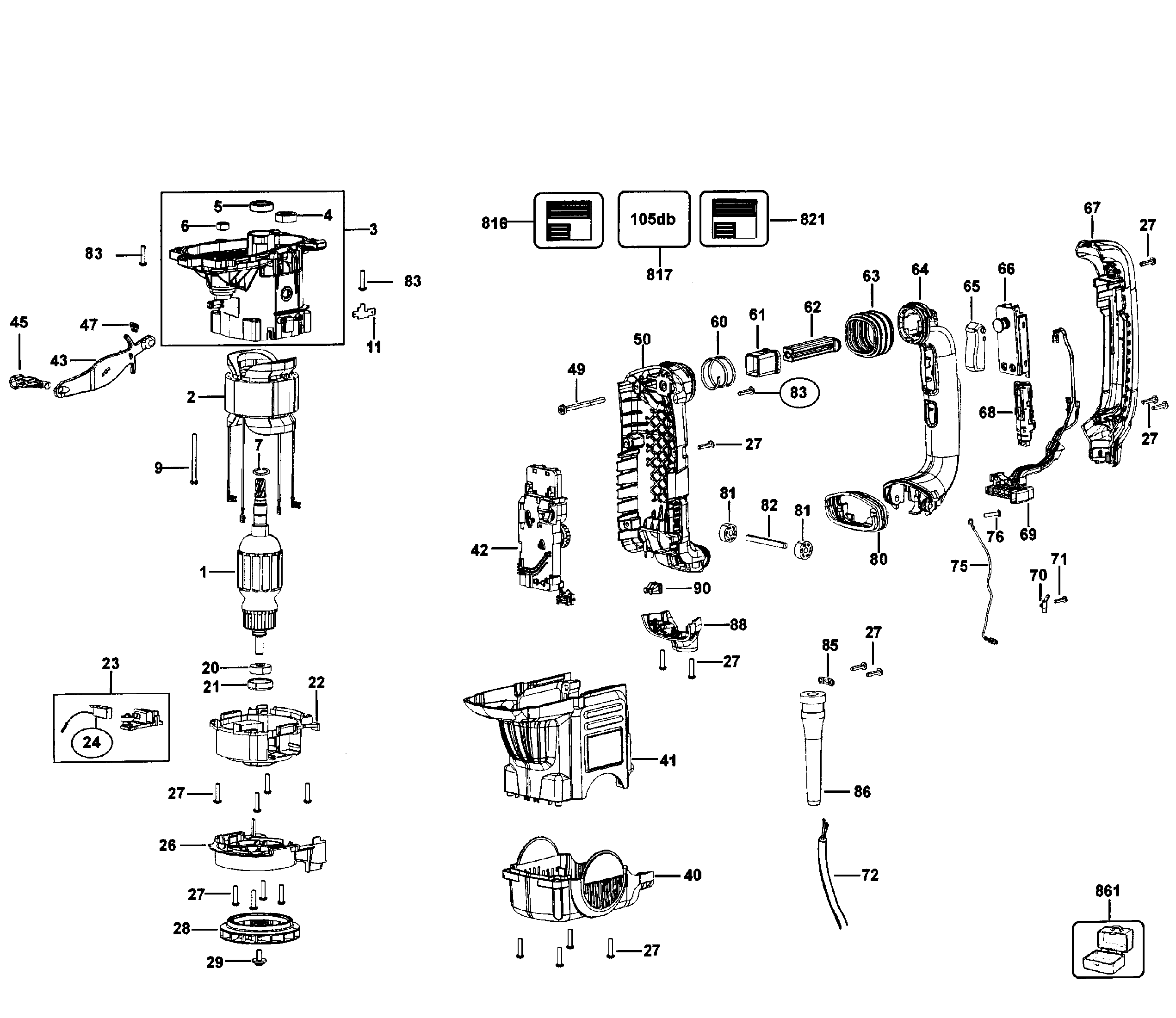 Motor assy