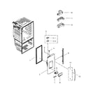 Samsung RFG296HDWP/XAA-01 left door diagram